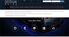 Desktop Screenshot of gestion-motor.com