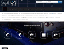Tablet Screenshot of gestion-motor.com